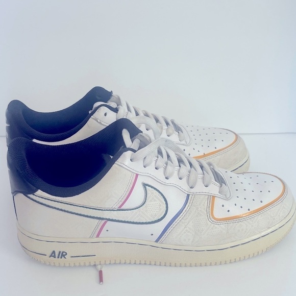 NIKE Air Force Low Day of the Dead reflective Skull
Pattern UNISEX men’s/women’s - Picture 7 of 13